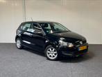 Volkswagen Polo 1.2 6V 44KW 5D My2009 2010 Zwart AIRCO, Auto's, Voorwielaandrijving, 967 kg, 1198 cc, Zwart