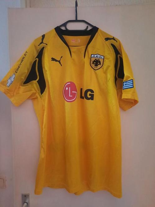 AEK Athene shirt maat xl, Sport en Fitness, Voetbal, Gebruikt, Shirt, Maat XL, Ophalen of Verzenden