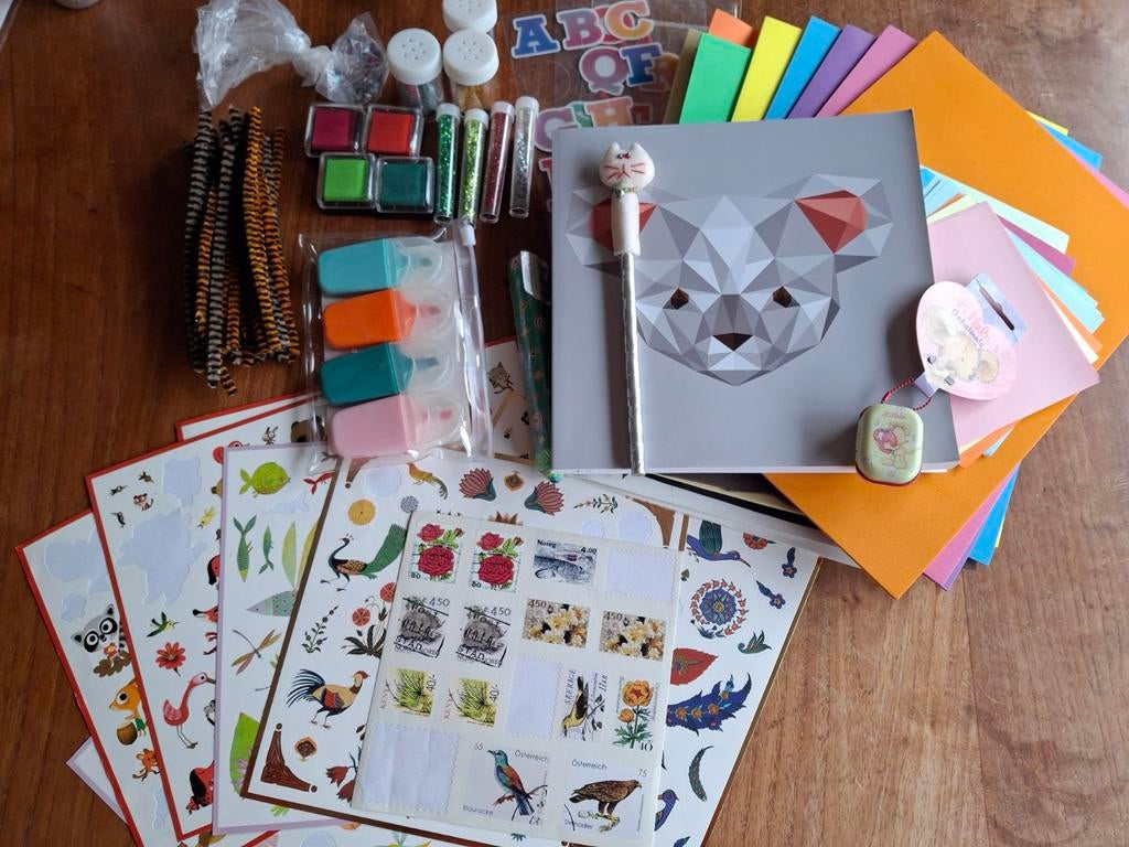 Knutselspullen restanten allerlei vanaf 6 jaar, Ophalen of Verzenden, Gebruikt