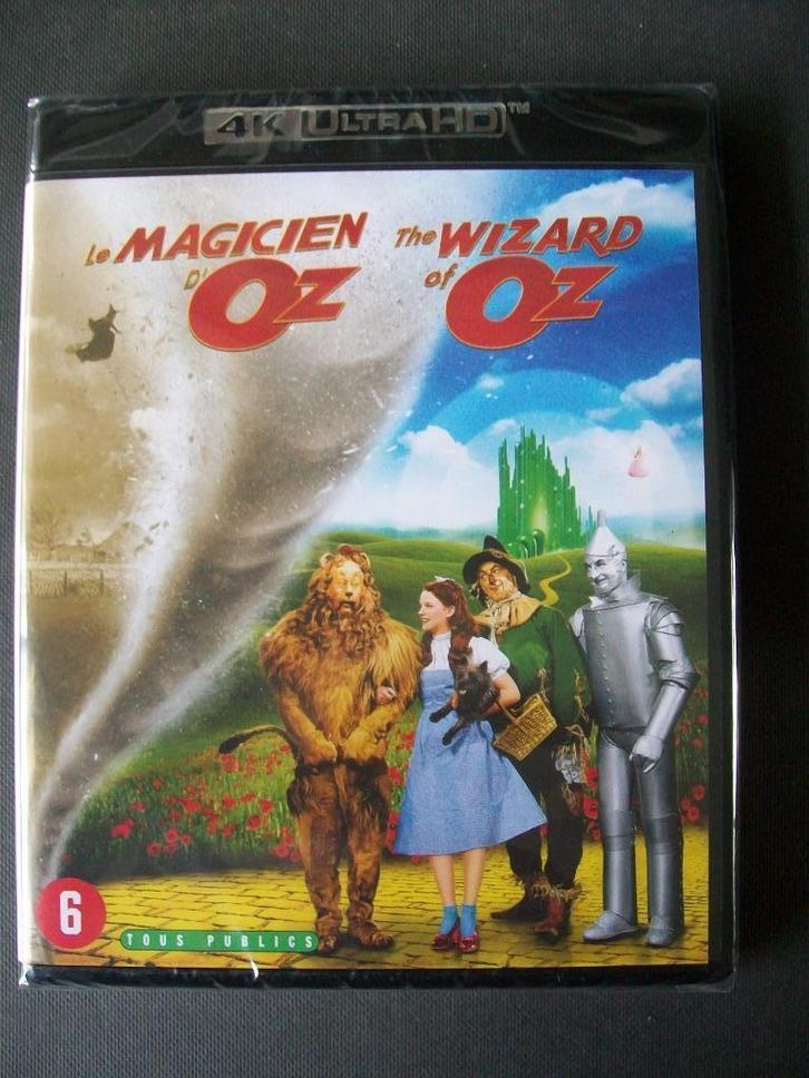 Blu-ray 4K Ultra HD: The Wizard Of Oz nieuw in seal, Cd's en Dvd's, Blu-ray, Nieuw in verpakking, Avontuur, Verzenden