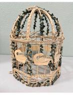 Brocante curiosa Vogelkooi deco decoratie 30x20 cm Groot, Ophalen of Verzenden