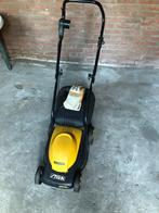 Electrische grasmaaier Stiga 35E met opvangbak, Ophalen, Cirkelmaaier, Gebruikt, Elektrische grasmaaier