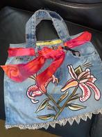 Supee mooie nieuwe Maty Davis handmade tas  34x46 ong, Ophalen of Verzenden, Nieuw, Blauw