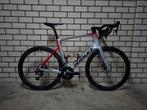 Ridley Noah Fast Ultegra (maat L/58) racefiets te koop!, 28 inch, Carbon, Zo goed als nieuw, 57 tot 61 cm