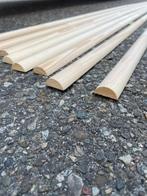 8x Half ronde latten grenen 12x29x2700mm, Ophalen, Overige materialen, Overige typen, Nieuw