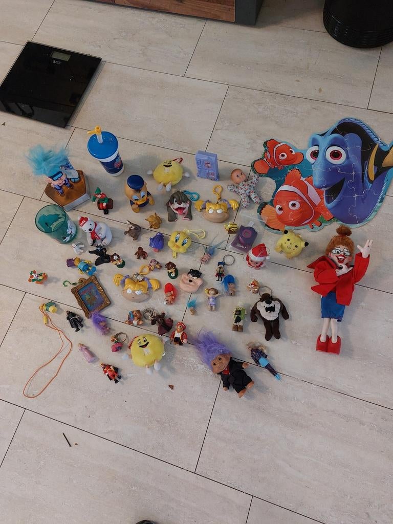 Oude poppetjes van alles  wat, Verzamelen, Poppetjes en Figuurtjes, Ophalen of Verzenden