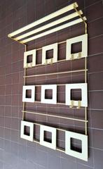 vintage kapstok wandrek Hollywoord Regency design jaren 70, Huis en Inrichting, Woonaccessoires | Kapstokken, Gebruikt, 100 tot 150 cm