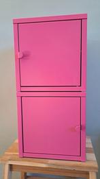 Twee knalroze mini lockers Lixhult Ikea 25x25x25, Huis en Inrichting, Kasten | Lockerkasten, Ophalen, Zo goed als nieuw