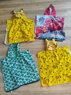 4 x badcape bad poncho pokemon pikachu cars, Gebruikt, Jongen of Meisje, One size, Ophalen of Verzenden