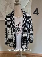 Gestreepte jasje Gerry Weber + Marcona shirt, maat 44, Kleding | Dames, Jasjes, Kostuums en Pakken, Overige kleuren, Maat 42/44 (L)