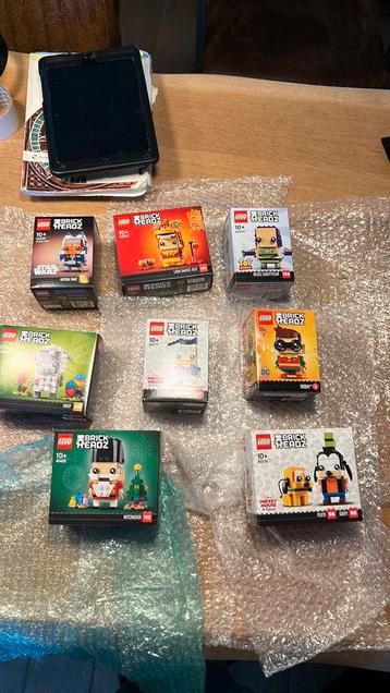 Diverse Lego Brickheadz te koop. MISB en sealed doosjes