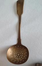 Antiek vintage koperen schuimspaan, Antiek en Kunst, Ophalen of Verzenden