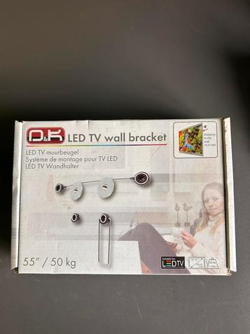 LED TV Muurbeugel – ultra-slim – nieuw in doos. beschikbaar voor biedingen