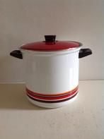 Emaille pan. Brabantia. 70’s., Ophalen of Verzenden, Gebruikt, Gietijzer, Koekenpan of Braadpan