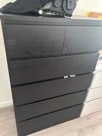Zwarte Ikea Ladekast - Gratis!, Ophalen, Overige materialen, Gebruikt, 5 laden of meer