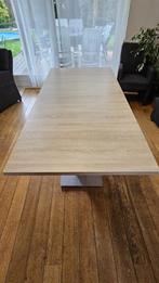 Uitschuifbare eettafel 240cm, Huis en Inrichting, Tafels | Eettafels, Ophalen, Gebruikt, 200 cm of meer, 50 tot 100 cm