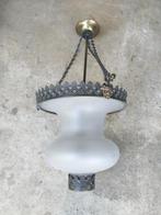 Antieke hanglamp olielamp eind 1800, Antiek en Kunst, Antiek | Lampen, Ophalen of Verzenden