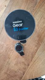 Samsung Gear S3 Frontier - Smartwatch, Gebruikt, Zwart, Ophalen of Verzenden, Samsung