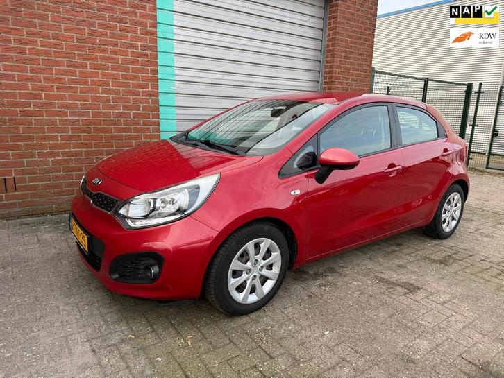 Kia Rio 1.2 CVVT BusinessLine NAV.+ Clima Bj:2014 NAP!, Auto's, Kia, Bedrijf, Te koop, Rio, ABS, Achteruitrijcamera, Airbags, Airconditioning