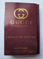 Gucci nieuwe sample spray Guilty absolu de parfum pour femme, Verzenden, Nieuw