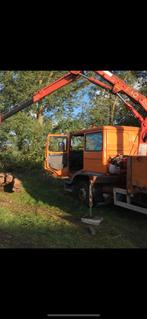 Renault vrachtwagen met fassi f-40 hijskraan, Doe-het-zelf en Verbouw, Gebruikt, Ophalen of Verzenden