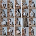 Oude antiek vintage kerstballen kralenketting huisje, Diversen, N, Ophalen of Verzenden, N, N