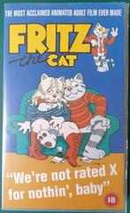 RARE VHS CULT VIDEO. FRITZ THE CAT. 1994. ROBERT CRUMB., Vanaf 16 jaar, Ophalen of Verzenden, Zo goed als nieuw, Horror