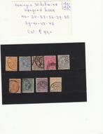 Koningin Wilhelmina hangend haar., Postzegels en Munten, Verzenden, T/m 1940, Gestempeld