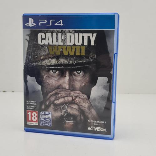 Sony Playstation 4 Call of Duty WWII, Spelcomputers en Games, Games | Sony PlayStation 4, Zo goed als nieuw