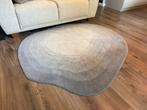 Vloerkleed grijs organisch rond, Huis en Inrichting, Ophalen, Rond, 200 cm of meer, Zo goed als nieuw