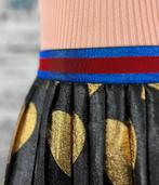 Gucci plissé rok met hartjes en sterren maat 8 origineel, Kinderen en Baby's, Kinderkleding | Maat 128, Meisje, Ophalen of Verzenden