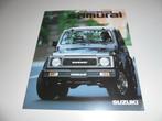 brochure Suzuki Samurai  1988, Boeken, Verzenden, Zo goed als nieuw, Overige merken