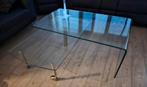 Salontafel van glas, Huis en Inrichting, Glas, 100 tot 150 cm, Minder dan 50 cm, Gebruikt