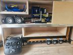 Rc vrachtwagen, Hobby en Vrije tijd, Ophalen of Verzenden, Zo goed als nieuw, Elektro, Auto onroad
