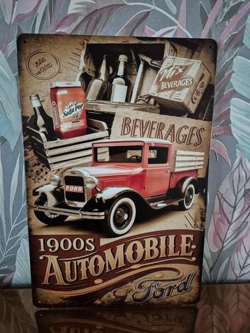 Ford 1900S automobile reclamebord beschikbaar voor biedingen