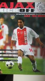 Programmaboekje Ajax-NAC 17-12-2003, Verzamelen, Ophalen of Verzenden, Nieuw, NAC Breda, Boek of Tijdschrift