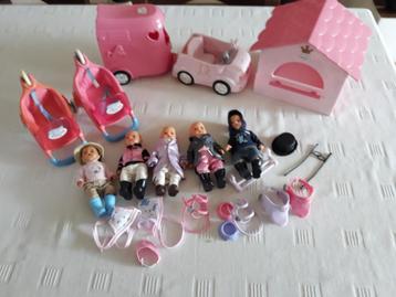 Mini Baby Born set , 5 popjes en accessoires beschikbaar voor biedingen