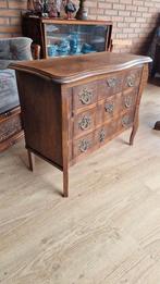 Antieke houten commode met lades, Antiek, Gebruikt, Met lade(s), 25 tot 50 cm