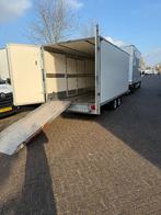 Gesloten aanhanger, Ophalen