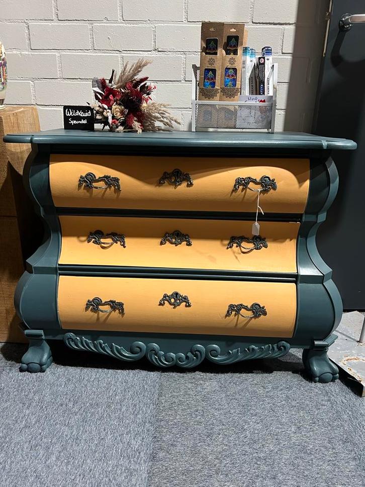 Uniek Buikkastje met Lades, Huis en Inrichting, Kasten | Dressoirs, Gebruikt, 50 tot 100 cm, 25 tot 50 cm, Met lade(s), Overige houtsoorten