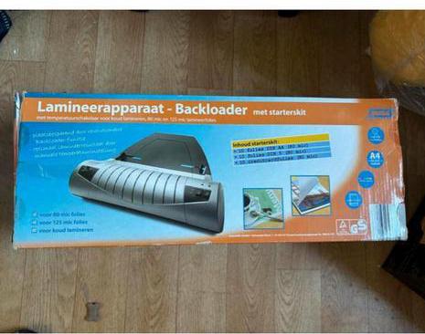 Lamineer apparaat, Ophalen of Verzenden, Zo goed als nieuw
