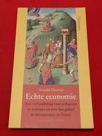 GESIGNEERD Echte economie. Arnold J. Heertje. 2007., Gelezen, Economie en Marketing, Verzenden