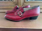Bally rode leren schoenen maat 37, Ophalen of Verzenden, Zo goed als nieuw, Rood