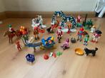 Playmobil, wintersport slee schaatsen skiën rendier kerstman, Ophalen of Verzenden, Gebruikt