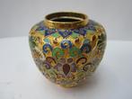 Chinese cloisonne potje emaille brons, Ophalen of Verzenden
