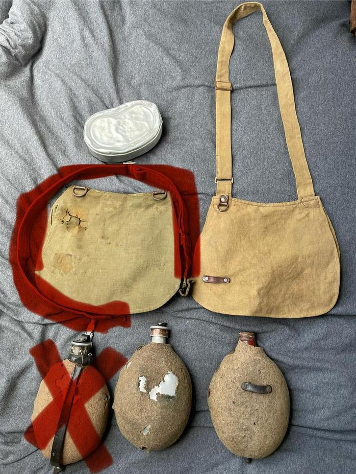 Partij Duits eet materiaal 20e eeuw divers, Verzamelen, Militaria | Tweede Wereldoorlog, Landmacht, Overige typen, Duitsland, Ophalen of Verzenden