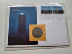 ECU brief 400 jaar Brandaris vuurtoren Terschelling, Ophalen of Verzenden, Overige materialen, Nederland