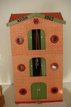 Houten pakhuis met hijsblokjes en tonnetjes, Kinderen en Baby's, Speelgoed | Houten speelgoed, Ophalen, Gebruikt, Overige typen