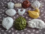 10 puddingvormen, Ophalen of Verzenden