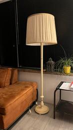 Vintage stalamp met kap., Ophalen, Zo goed als nieuw, Stof, 100 tot 150 cm